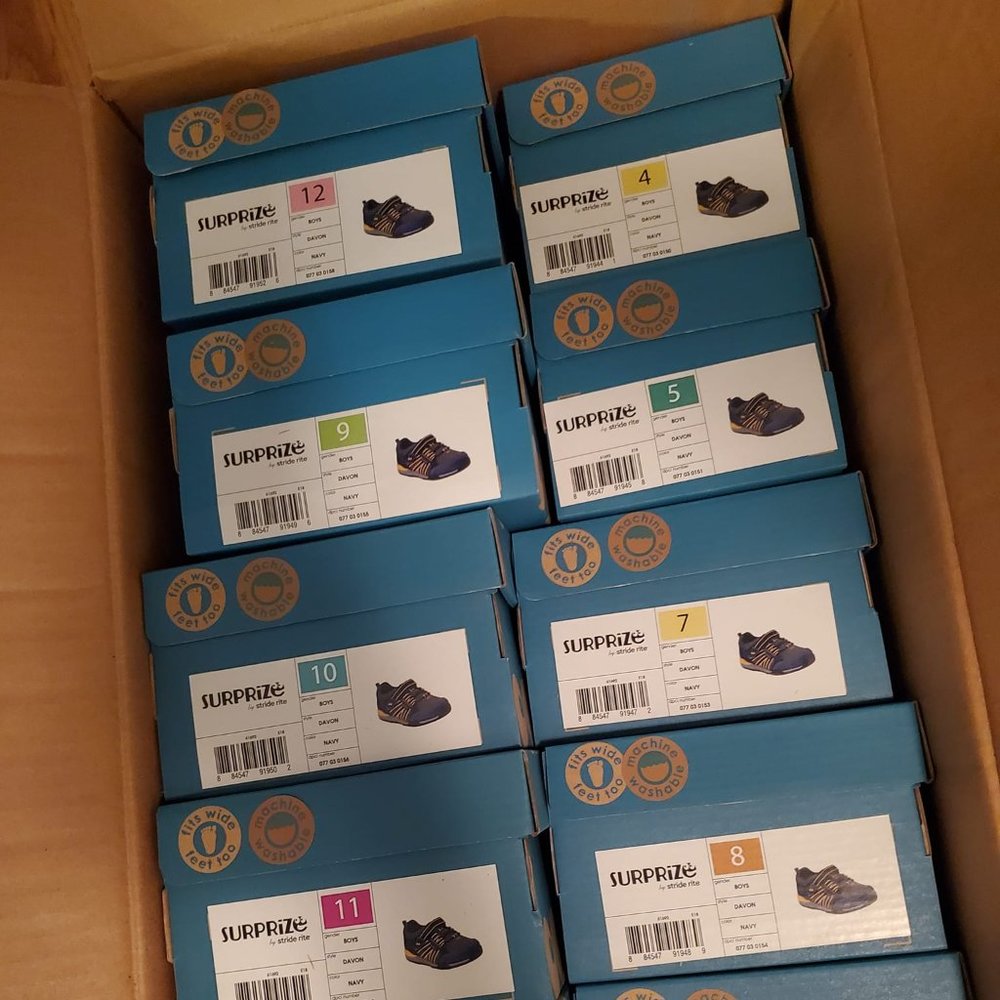 SurpriZe by Stride Rite Devon Sneakers Navy - Picture 3 of 3